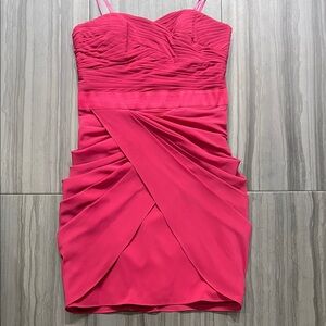 Aiden Fuchsia Mini Dress